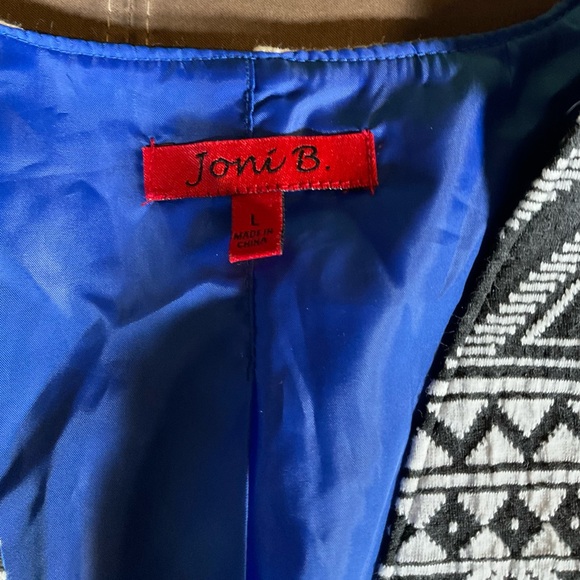 Joni B Patterned Suit Jacket (L) - Picture 2 of 3